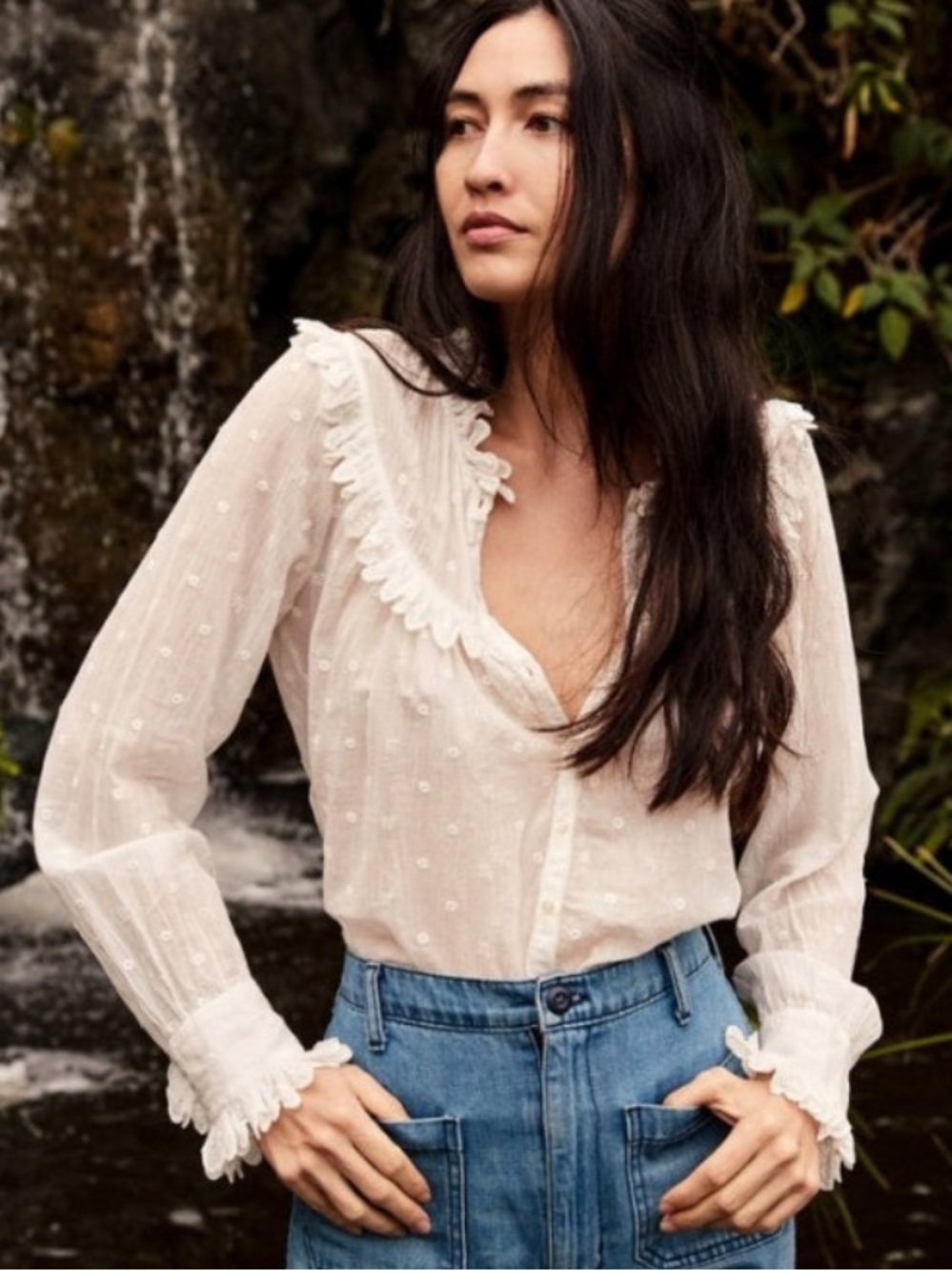 Doen • Hortense Blouse in Salt